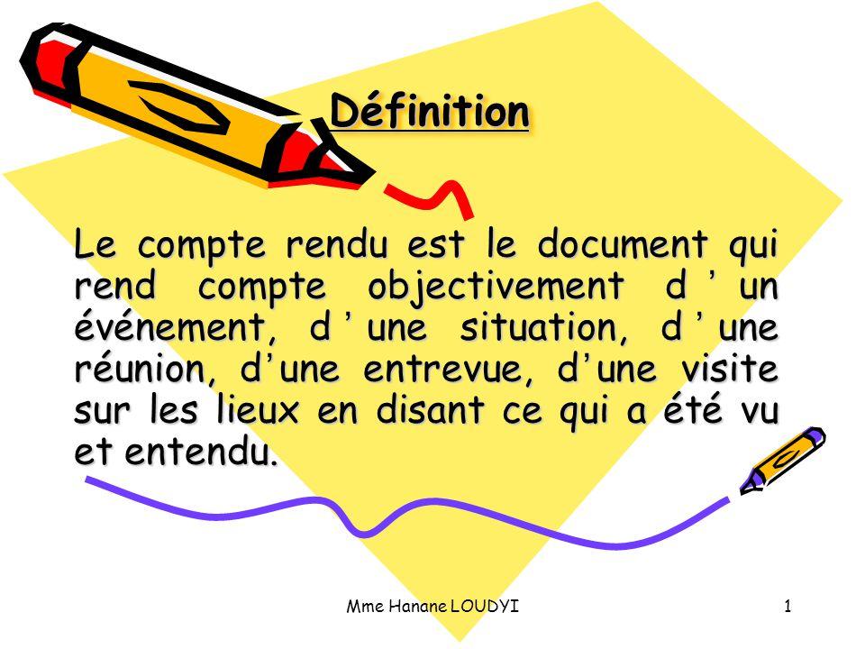 Image Définition d'un CR